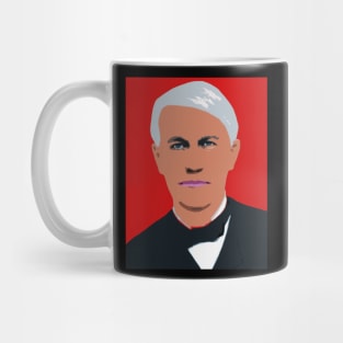 thomas edison Mug